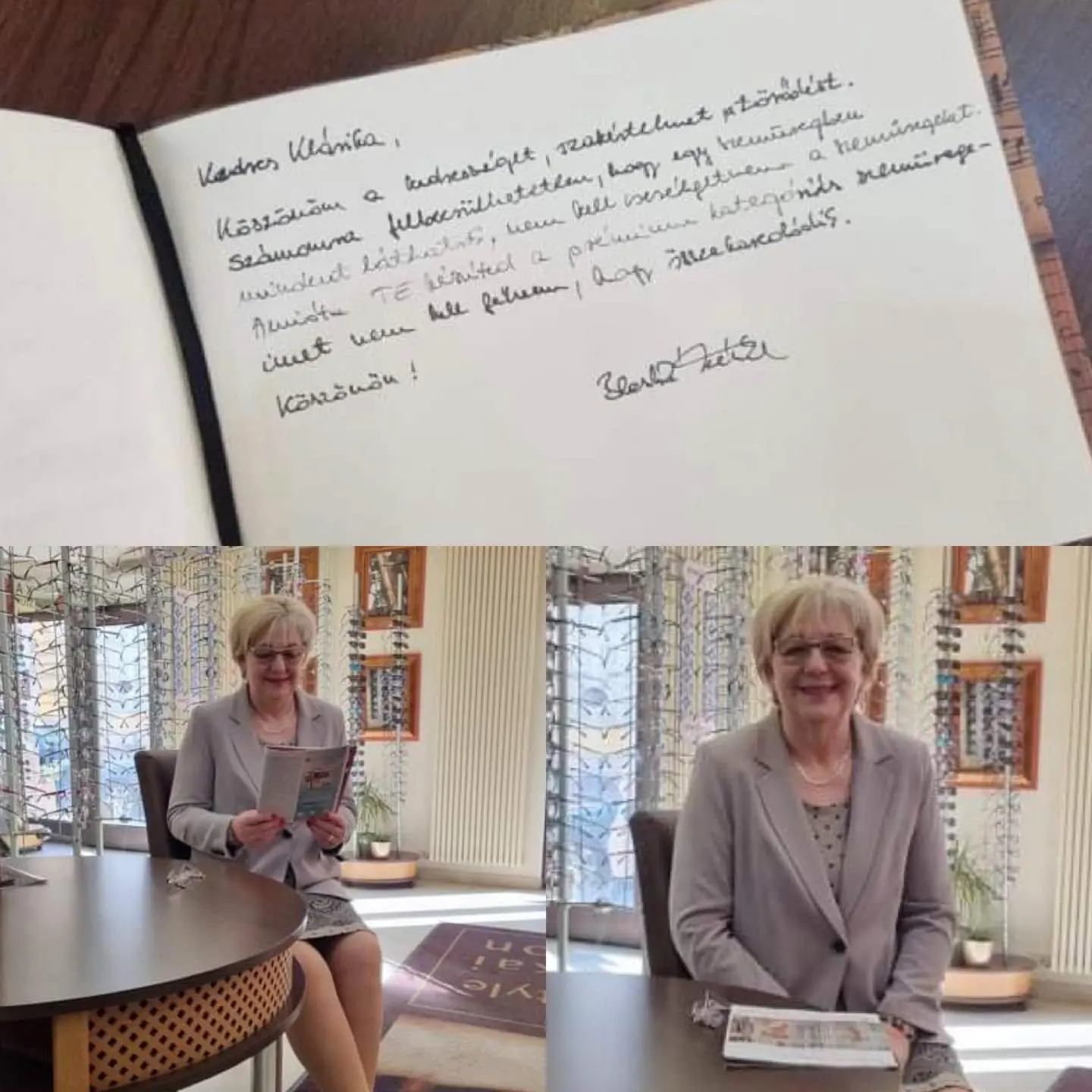 Blaskóné Irénke – elégedett páciens