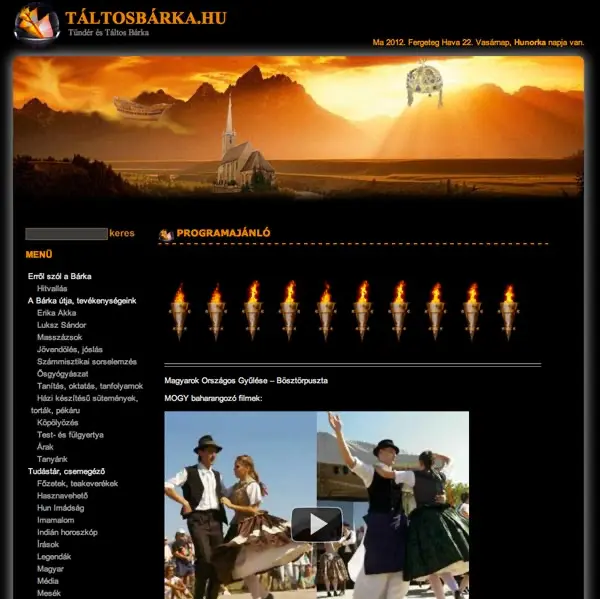 Táltosbárka rendezvény – Simó Klára optikus