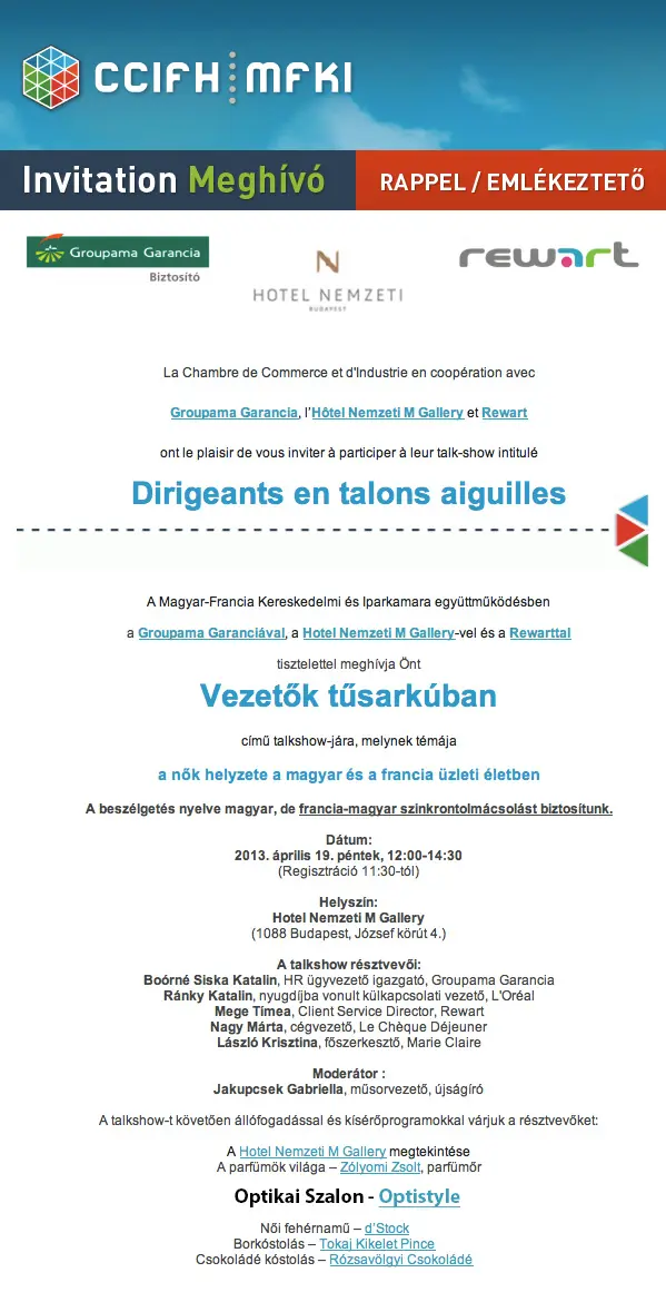 Néhány szakmai esemény, ahol képviseltettük magunkat – 14